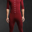 CheapUndies Maroon Long Sleeve Onesie