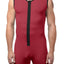 CheapUndies Maroon Sleeveless Onesie