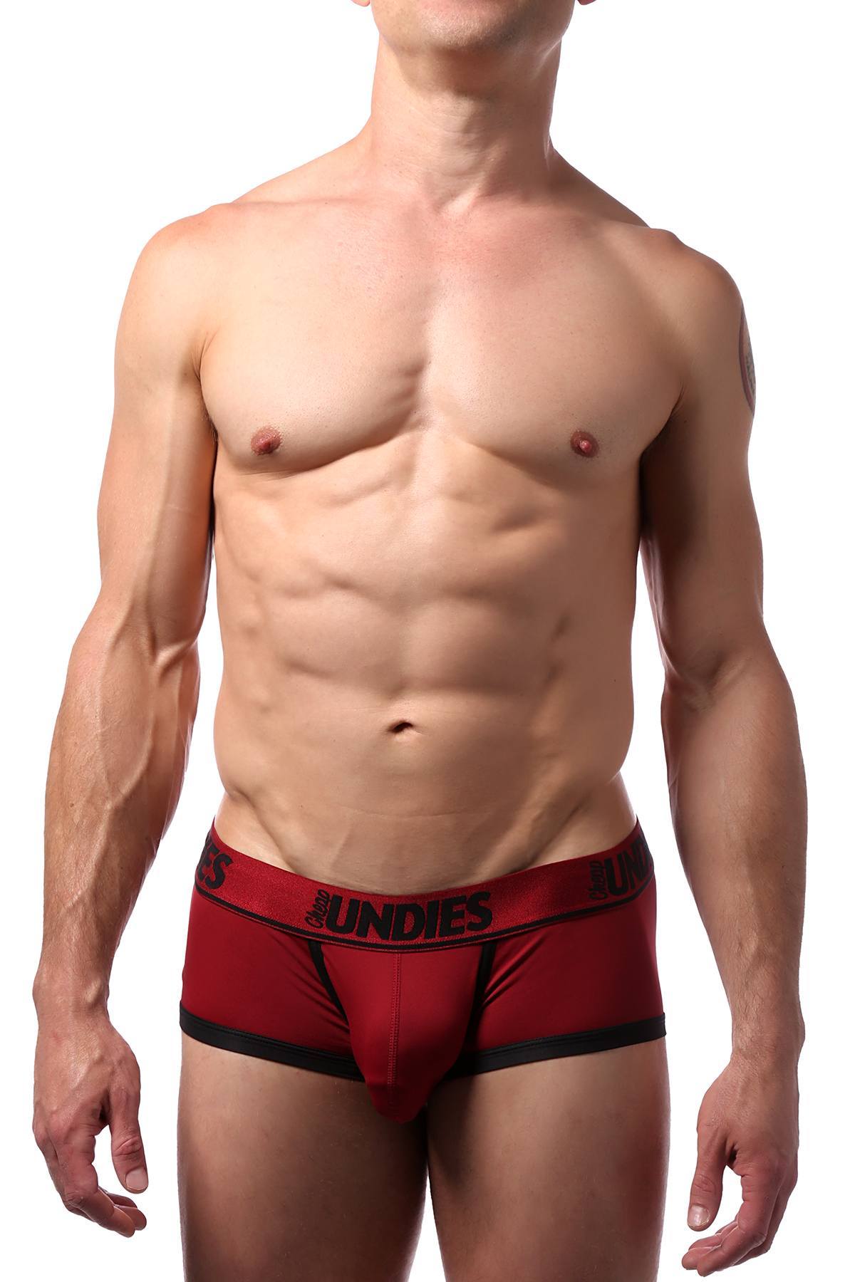 CheapUndies Maroon Sports Trunk