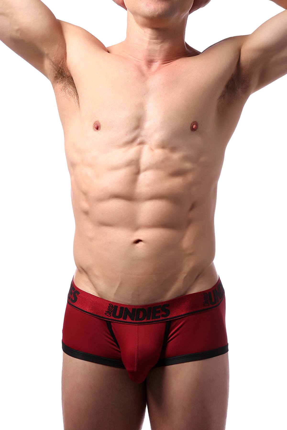 CheapUndies Maroon Sports Trunk