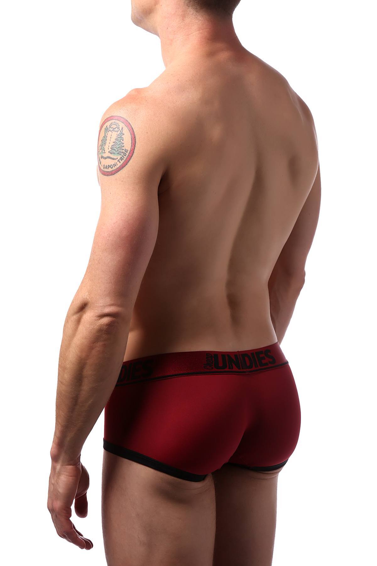 CheapUndies Maroon Sports Trunk