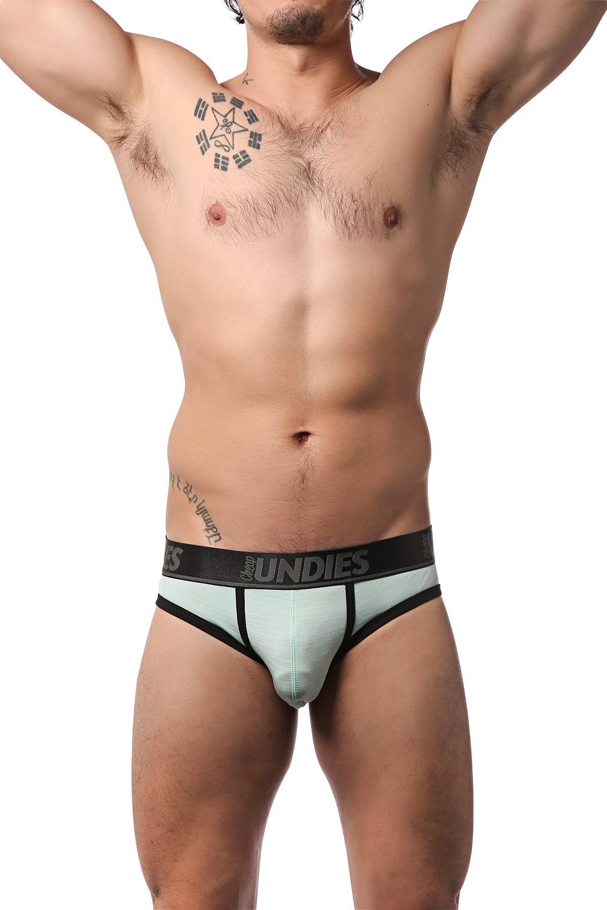 CheapUndies Mint Marle Brief