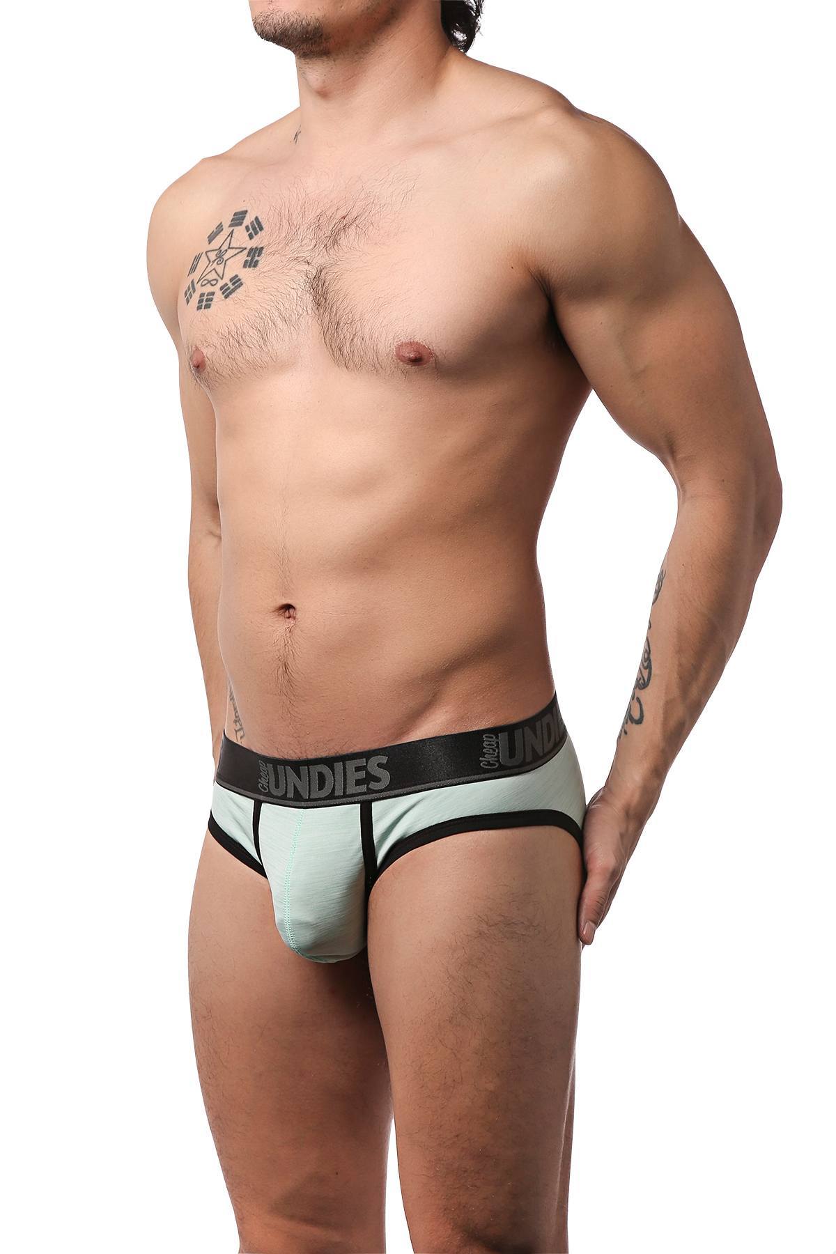 CheapUndies Mint Marle Brief