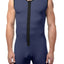 CheapUndies Navy Sleeveless Onesie