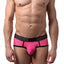 CheapUndies Neon Pink Mesh Brief