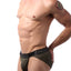 CheapUndies Olive Mesh Sports Brief