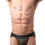 CheapUndies Olive Mesh Sports Brief