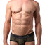 CheapUndies Olive Sport Mesh Brief