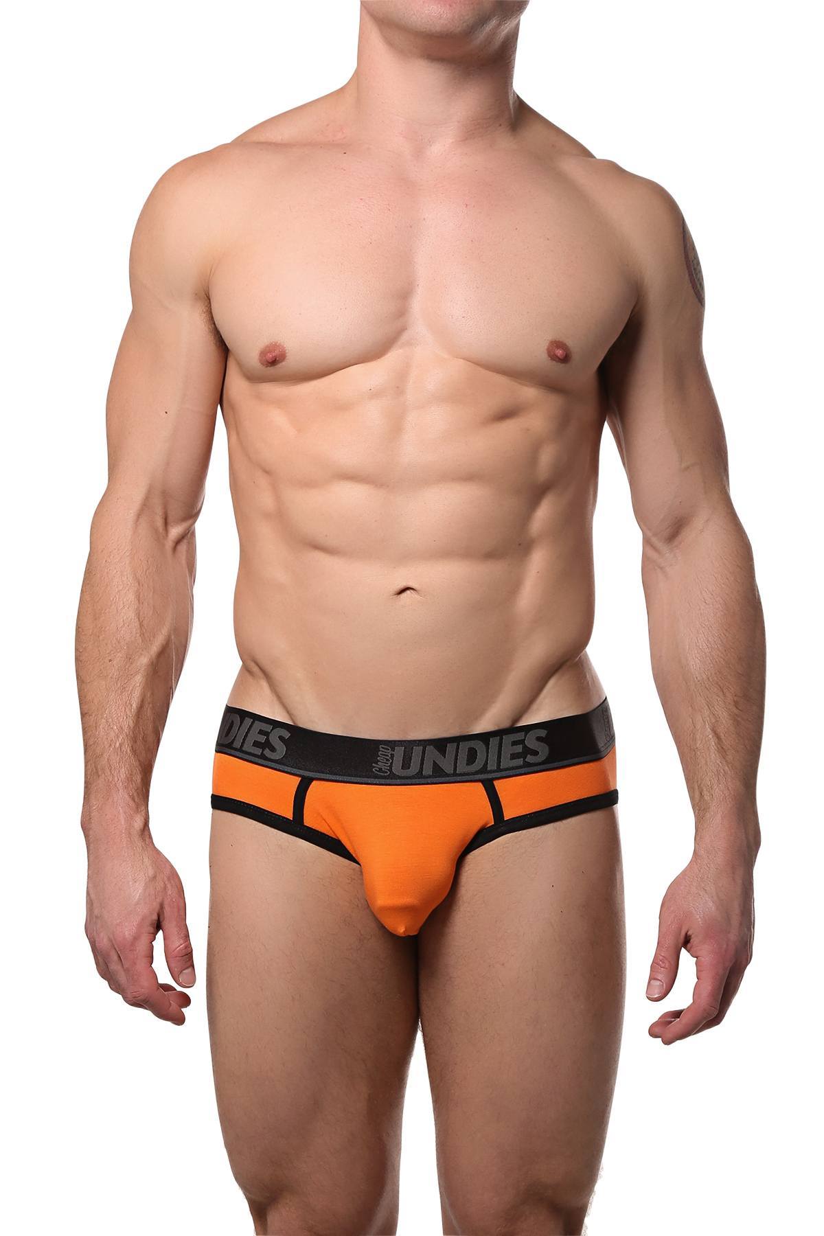 CheapUndies Orange Touch Jock Brief