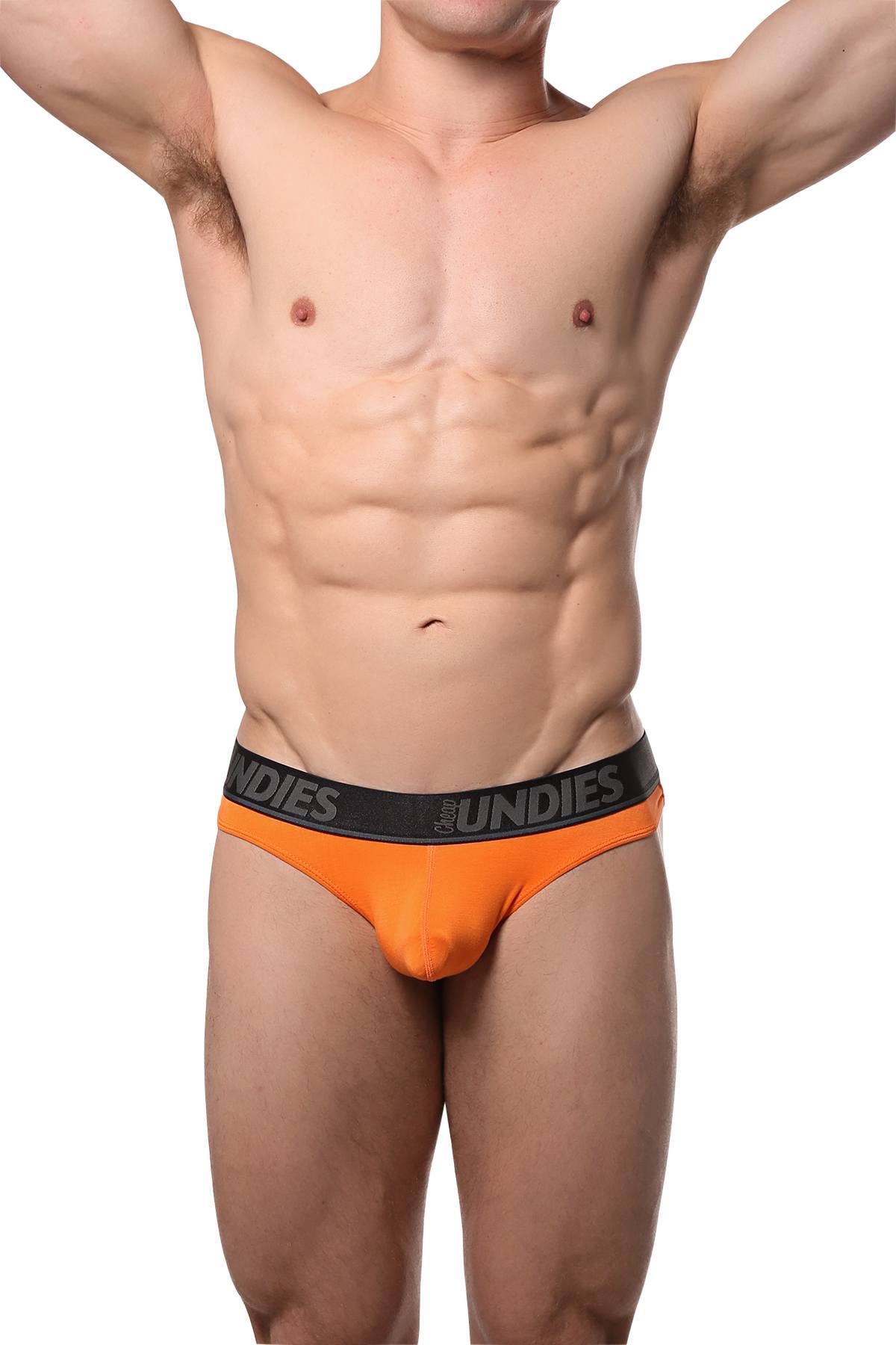 CheapUndies Orange Touch Thong