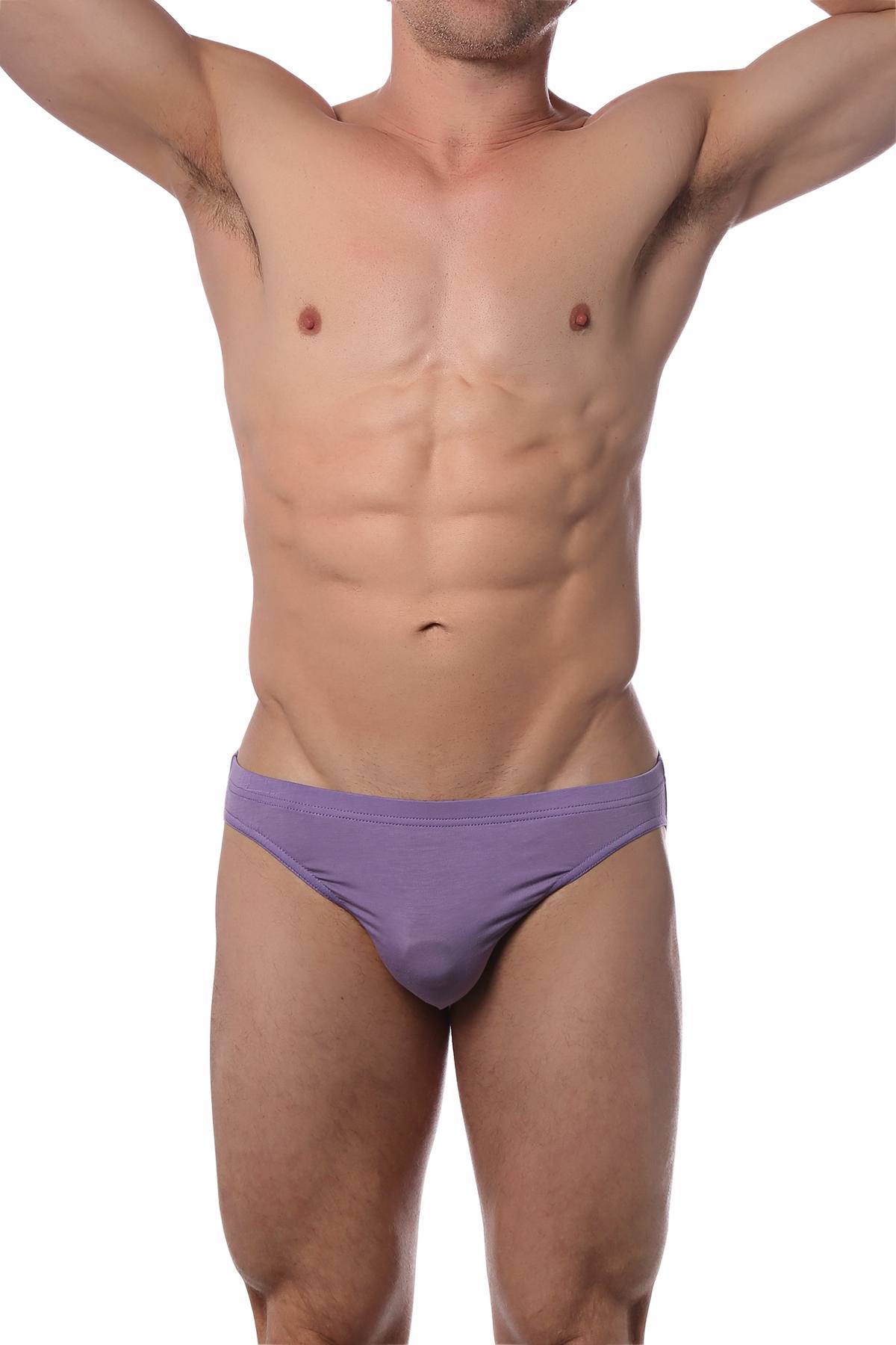 CheapUndies Purple Comfort Bikini Brief