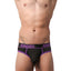 CheapUndies Purple Exposed Sport Mesh Brief