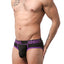 CheapUndies Purple Exposed Sport Mesh Brief