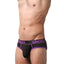 CheapUndies Purple Exposed Sport Mesh Brief