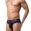 CheapUndies Purple Exposed Sport Mesh Jockbrief