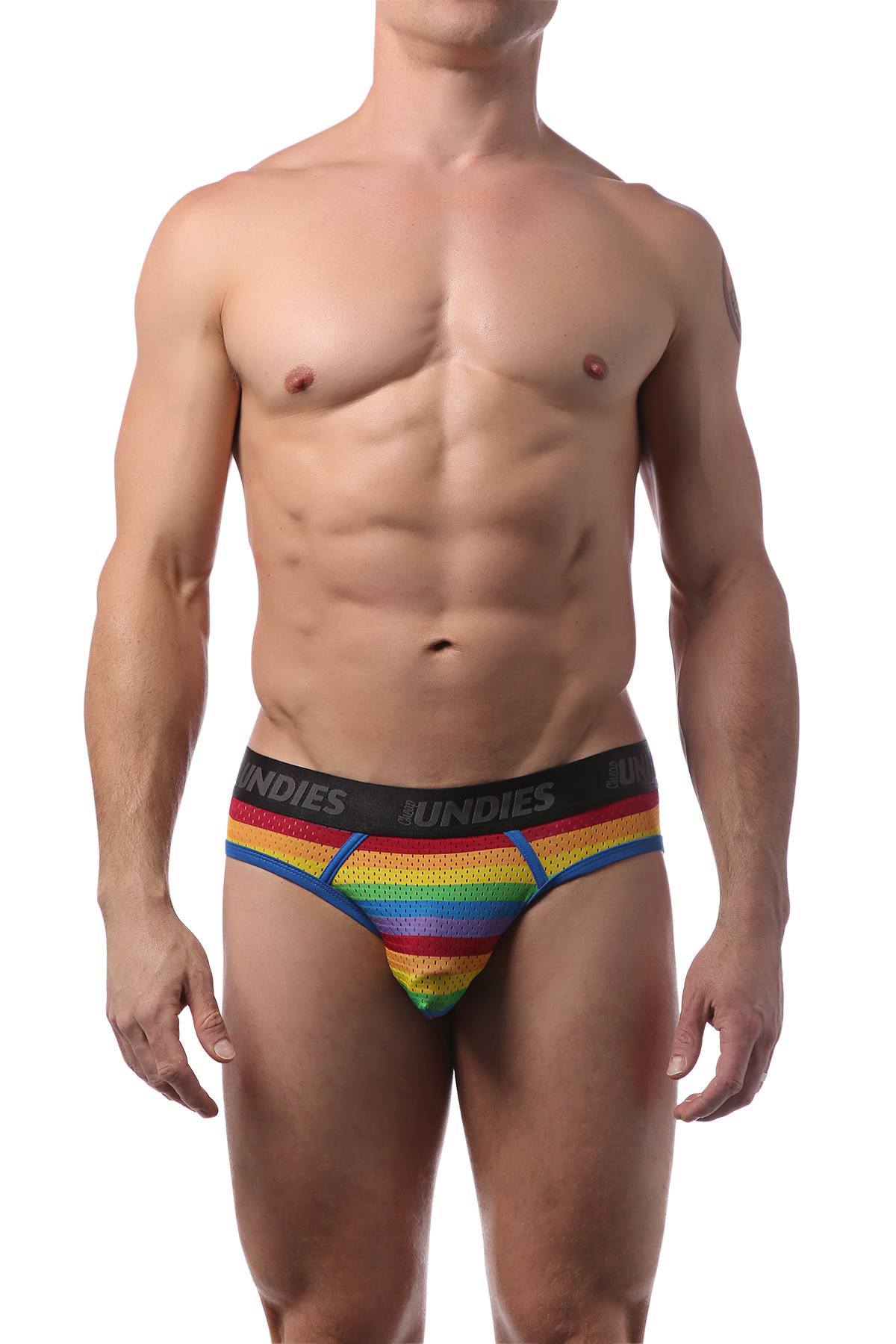 CheapUndies Rainbow Jock Brief