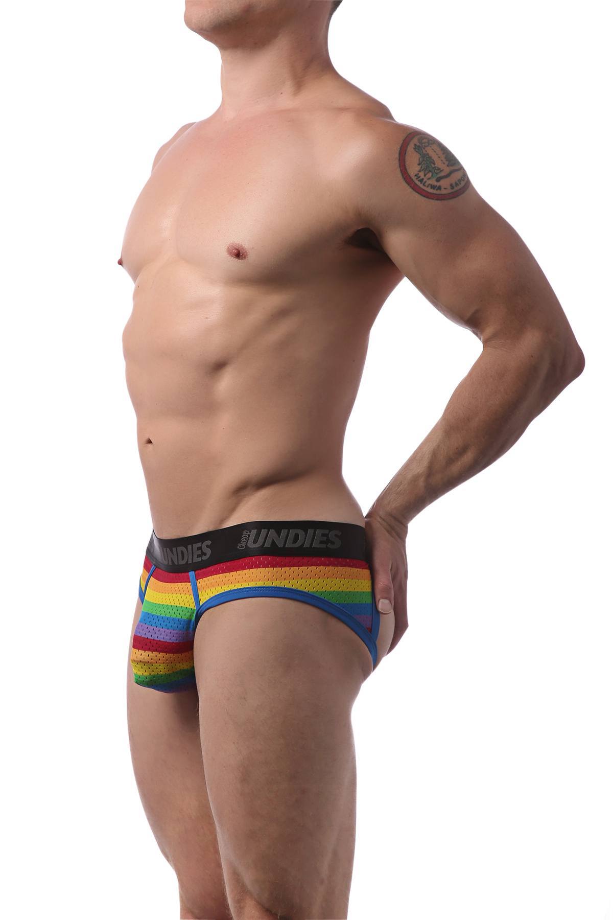 CheapUndies Rainbow Jock Brief