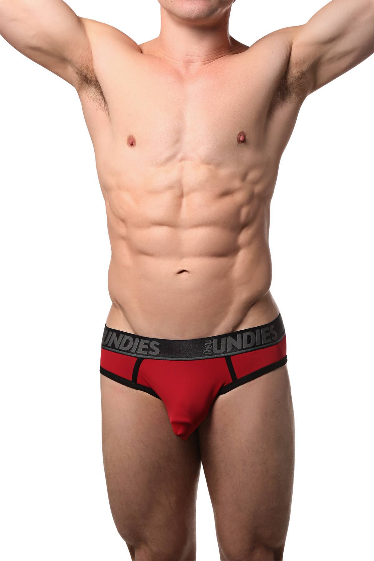 CheapUndies Red Fluid Jockbrief