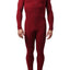 CheapUndies Red Waffle Knit Thermal Union Suit