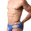 CheapUndies Royal Blue Exposed Side Modal Brief