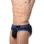 CheapUndies Royal Exposed Sport Mesh Brief