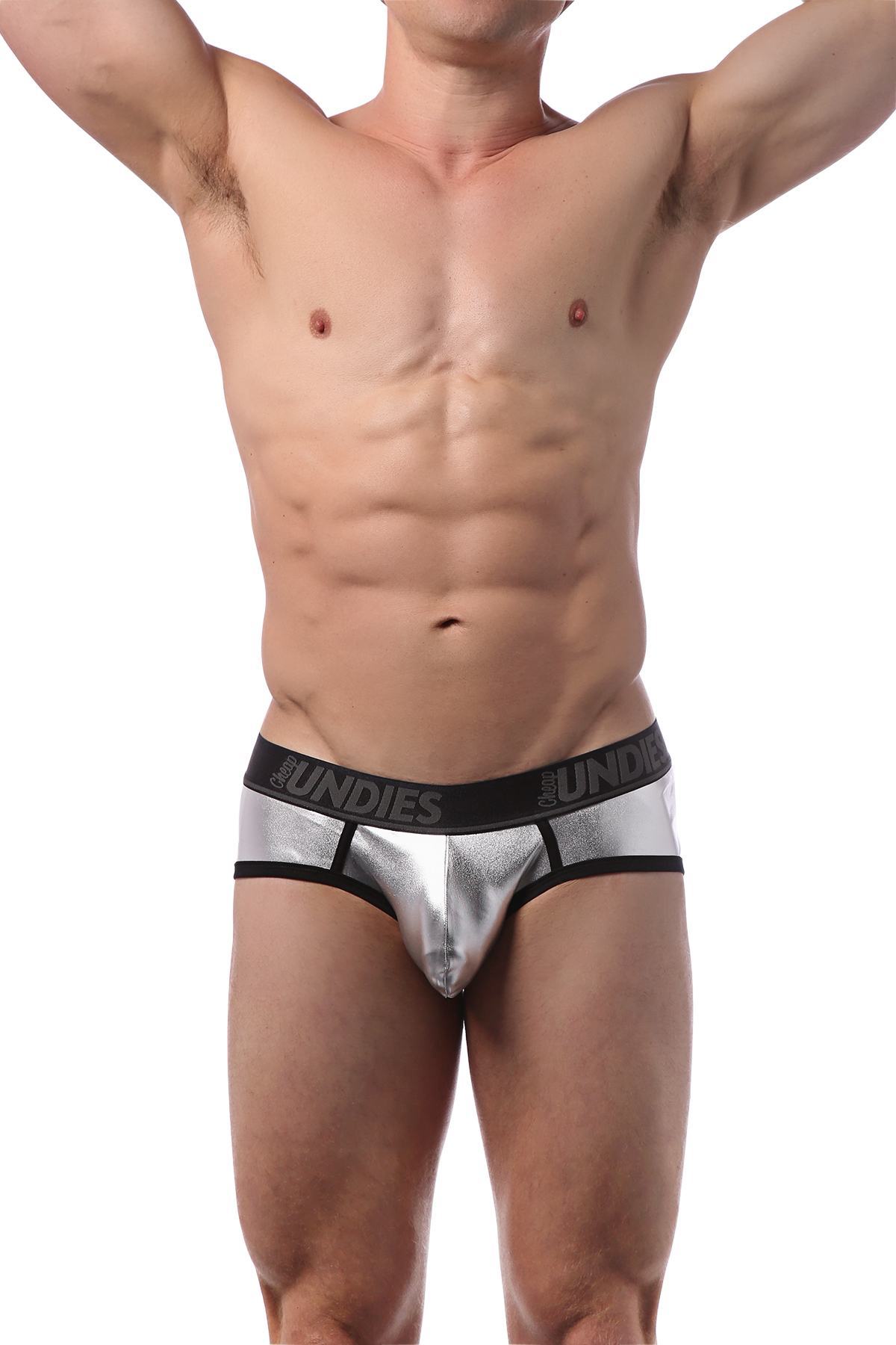 CheapUndies Silver Foil Brief