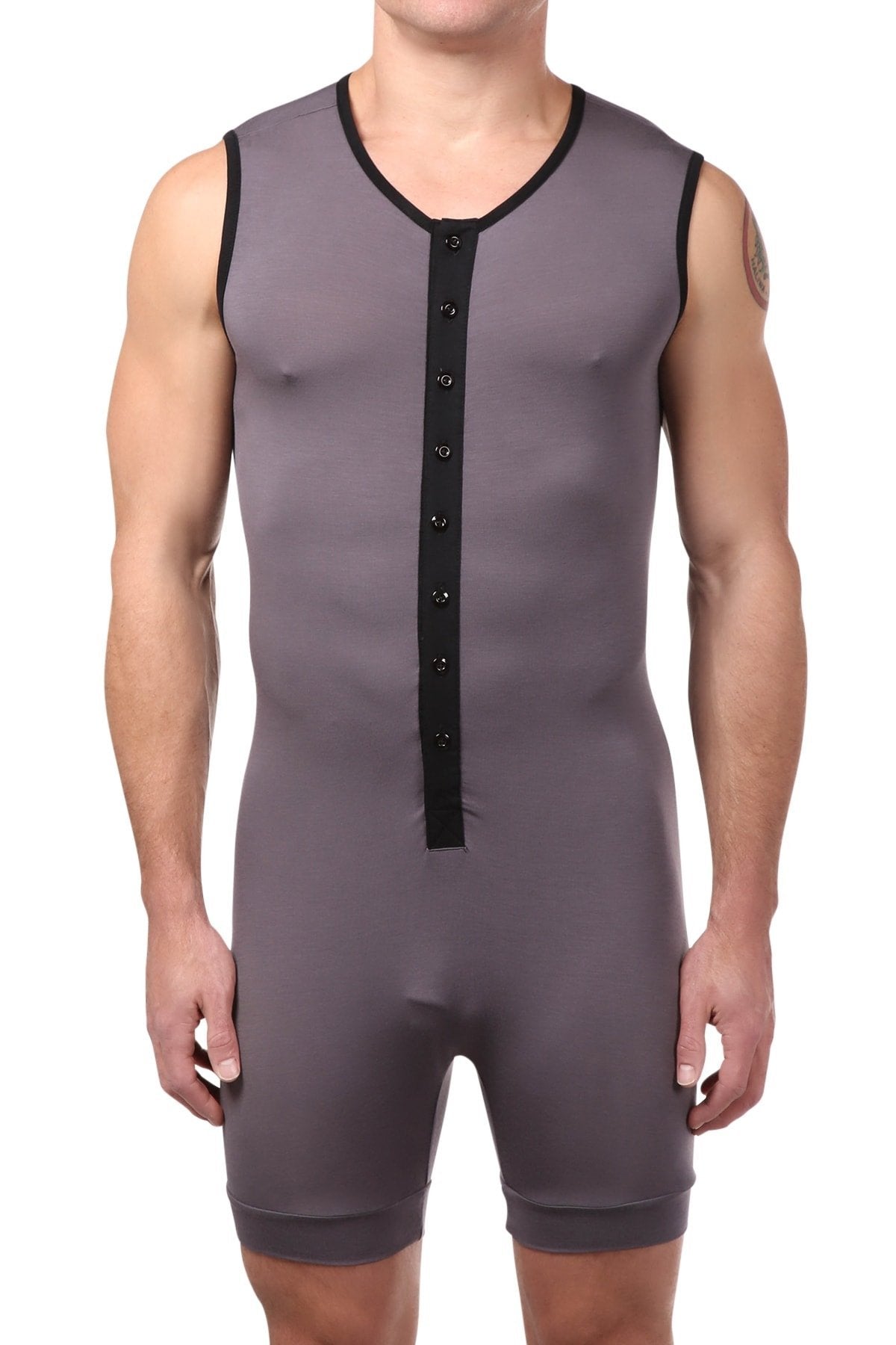 CheapUndies Slate Sleeveless Onesie