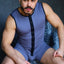 CheapUndies Slate Sleeveless Onesie