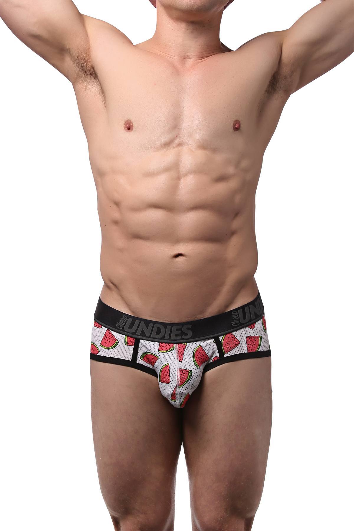 CheapUndies Watermelon Sport Mesh Brief