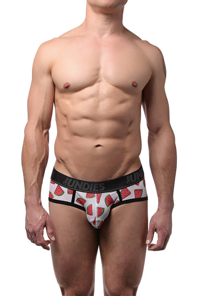 CheapUndies Watermelon Sport Mesh Brief