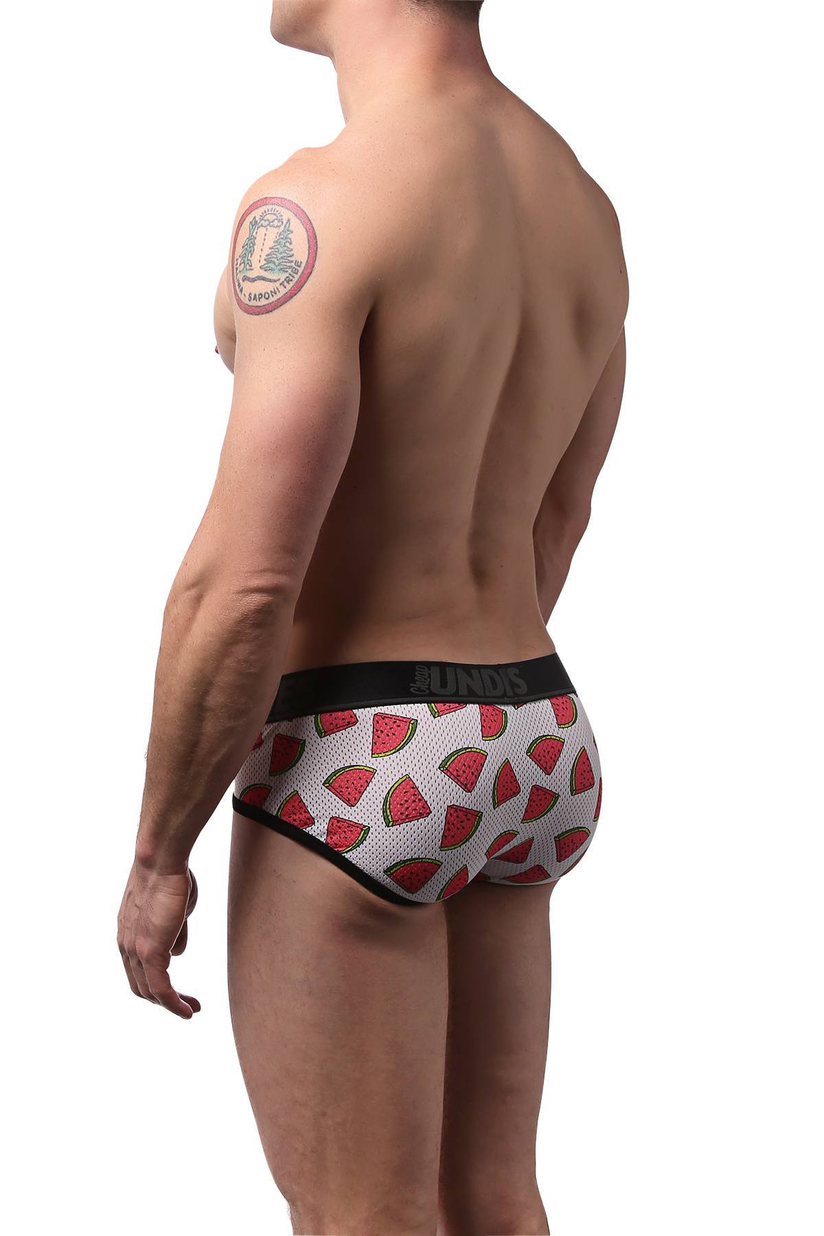 CheapUndies Watermelon Sport Mesh Brief