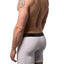 CheapUndies White Contoured Pouch Long Boxer Brief