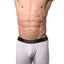 CheapUndies White Contoured Pouch Long Boxer Brief