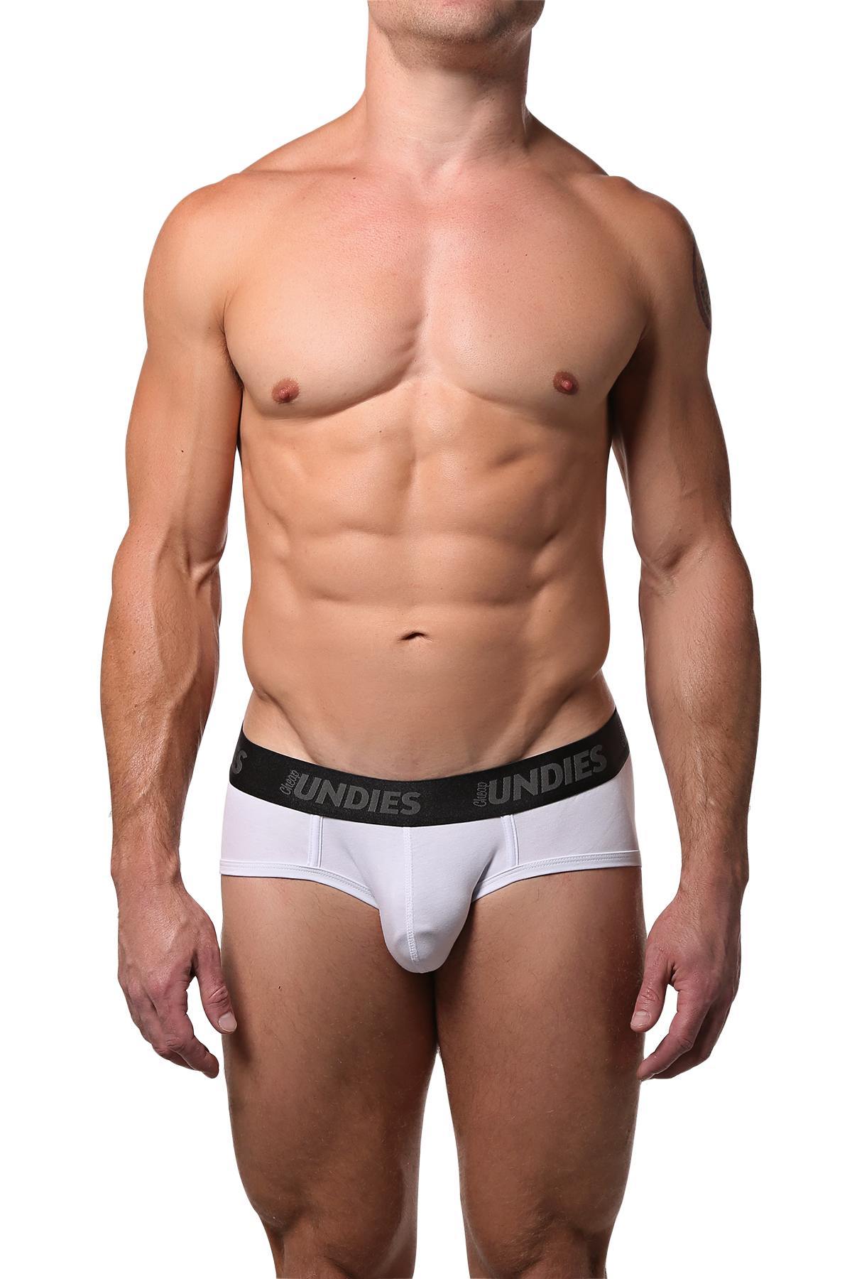 CheapUndies White Essential Cotton Brief