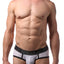 CheapUndies White Sport Mesh Brief