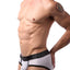 CheapUndies White Sport Mesh Brief