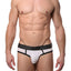 CheapUndies White Touch Jock Brief