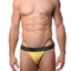 CheapUndies Yellow Mesh Bikini Brief