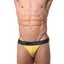 CheapUndies Yellow Mesh Bikini Brief