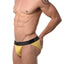 CheapUndies Yellow Mesh Bikini Brief