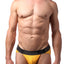 CheapUndies Yellow Mesh Sports Brief