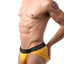 CheapUndies Yellow Mesh Sports Brief