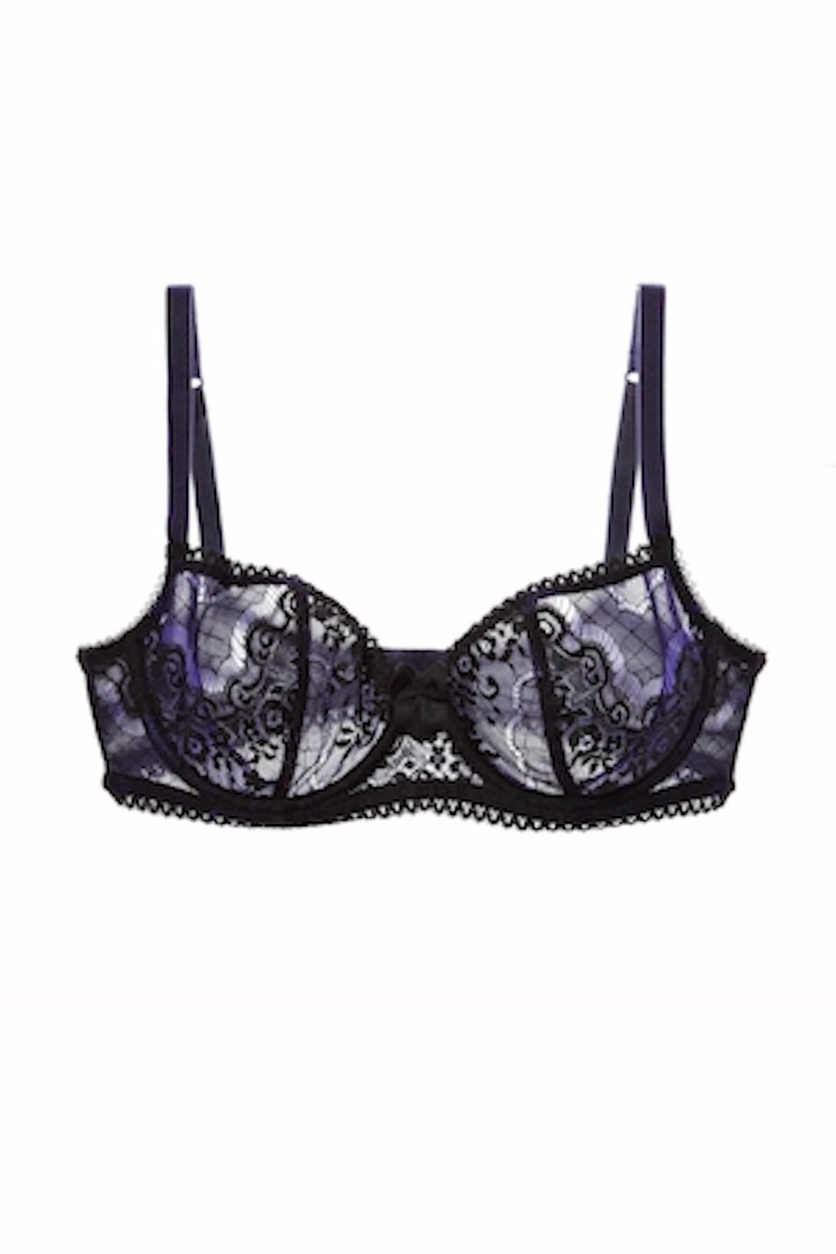 Claudette Intense Violet Demi Bra