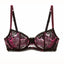 Claudette Neon Pink Intense Demi Bra