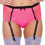 Claudette Pink Fishnet Pin-Up Panty