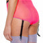 Claudette Pink Fishnet Pin-Up Panty