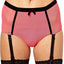 Claudette Pink Fishnet Pin-Up Panty