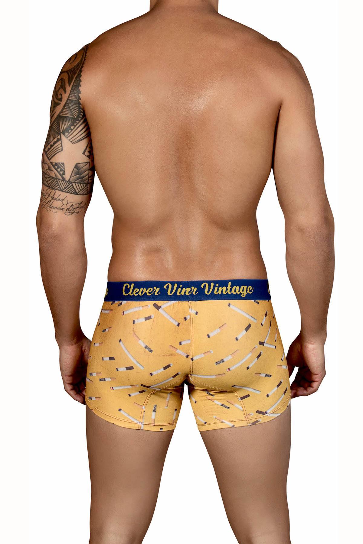 Clever Yellow Cigar Boxer Brief