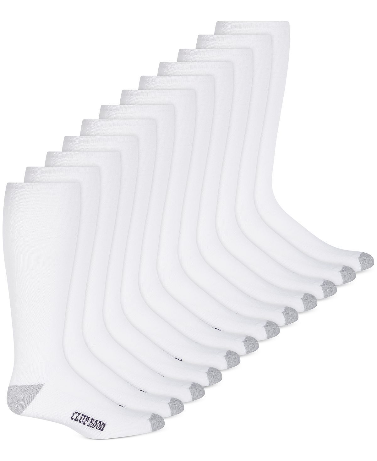 Club Room Over The Calf Socks 12-pack White