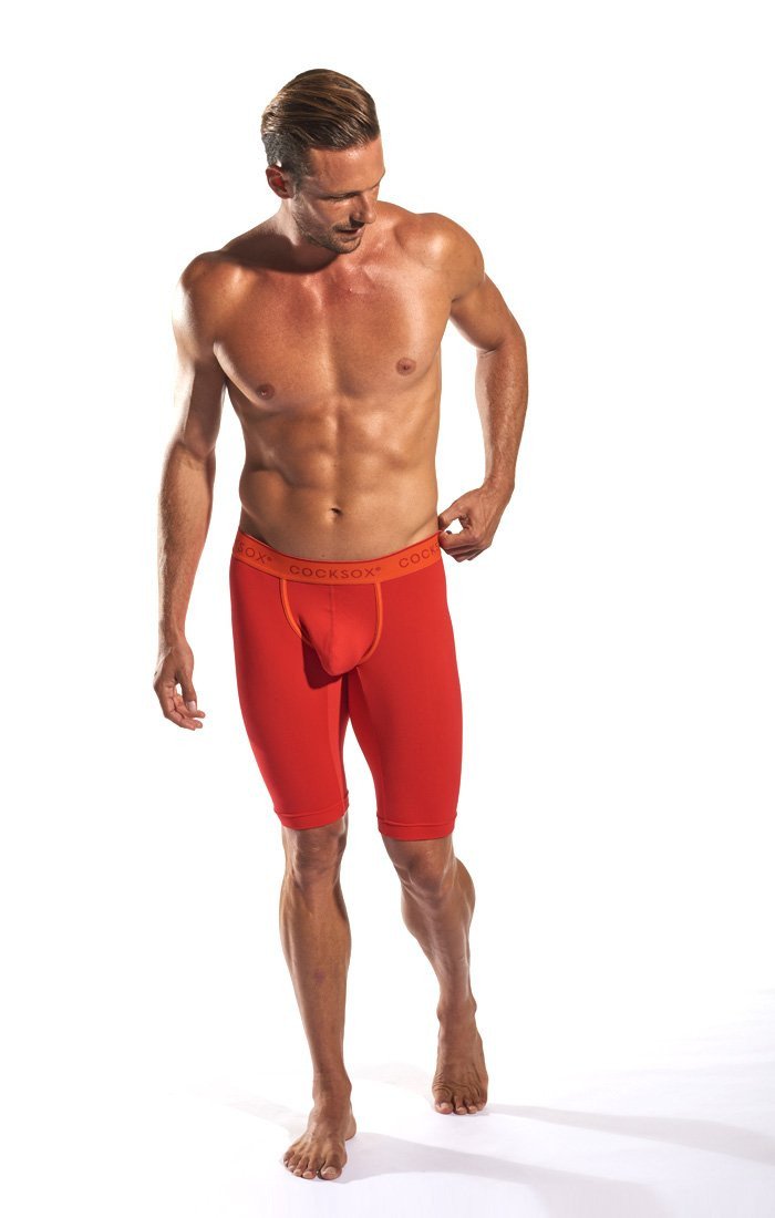 Cocksox Sumac Red CX93 Long Leg Boxer